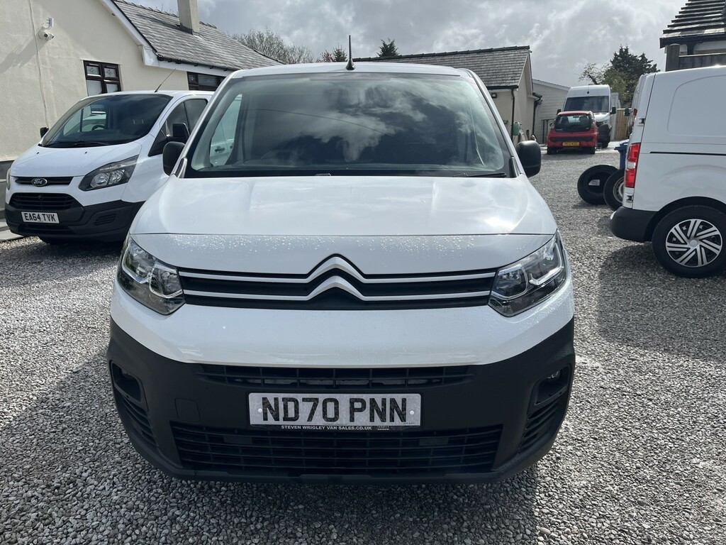 Citroen Berlingo Panel Van 1.5 Bluehdi 1000 Worker M 202170 ND70PNN White #2