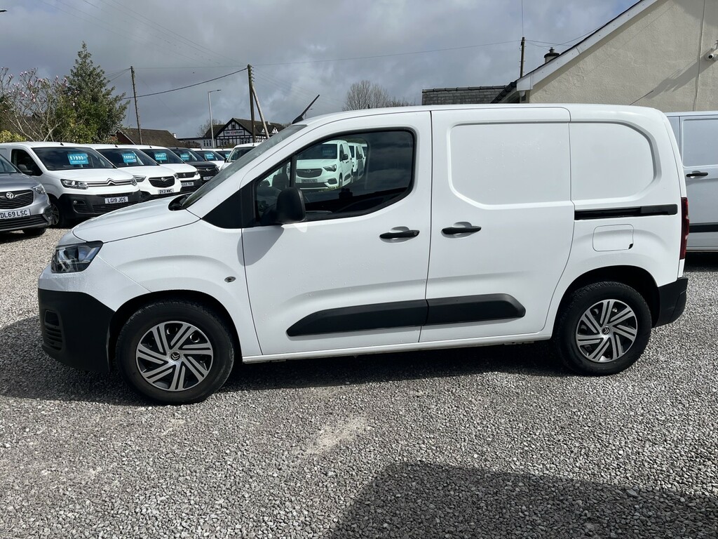 Citroen Berlingo Panel Van 1.5 Bluehdi 1000 Worker M 202170 ND70PNN White #5