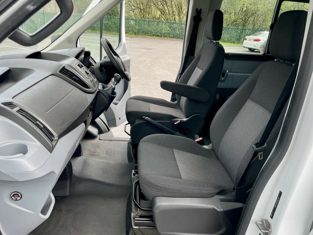 Ford Transit Custom Minibus 2.2 Tdci 460 Hdt 201515 MW15EFH White #6