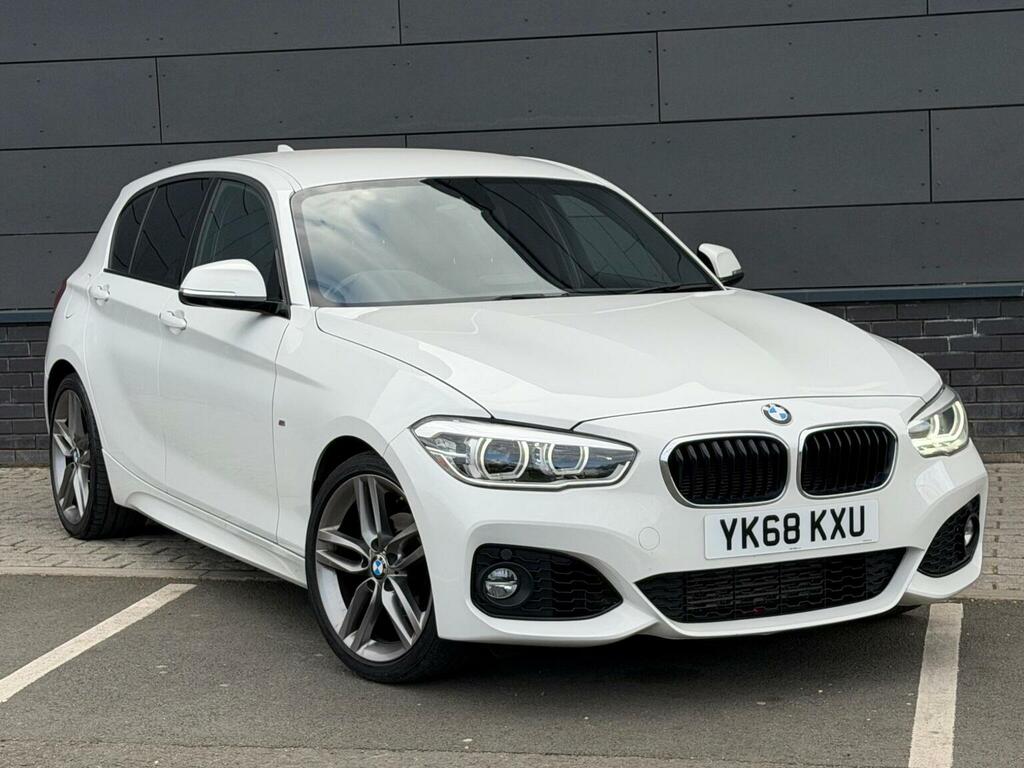BMW 1 Series Hatchback 1.5 116D M Sport Euro 6 Ss 2018 YK68KXU White #3