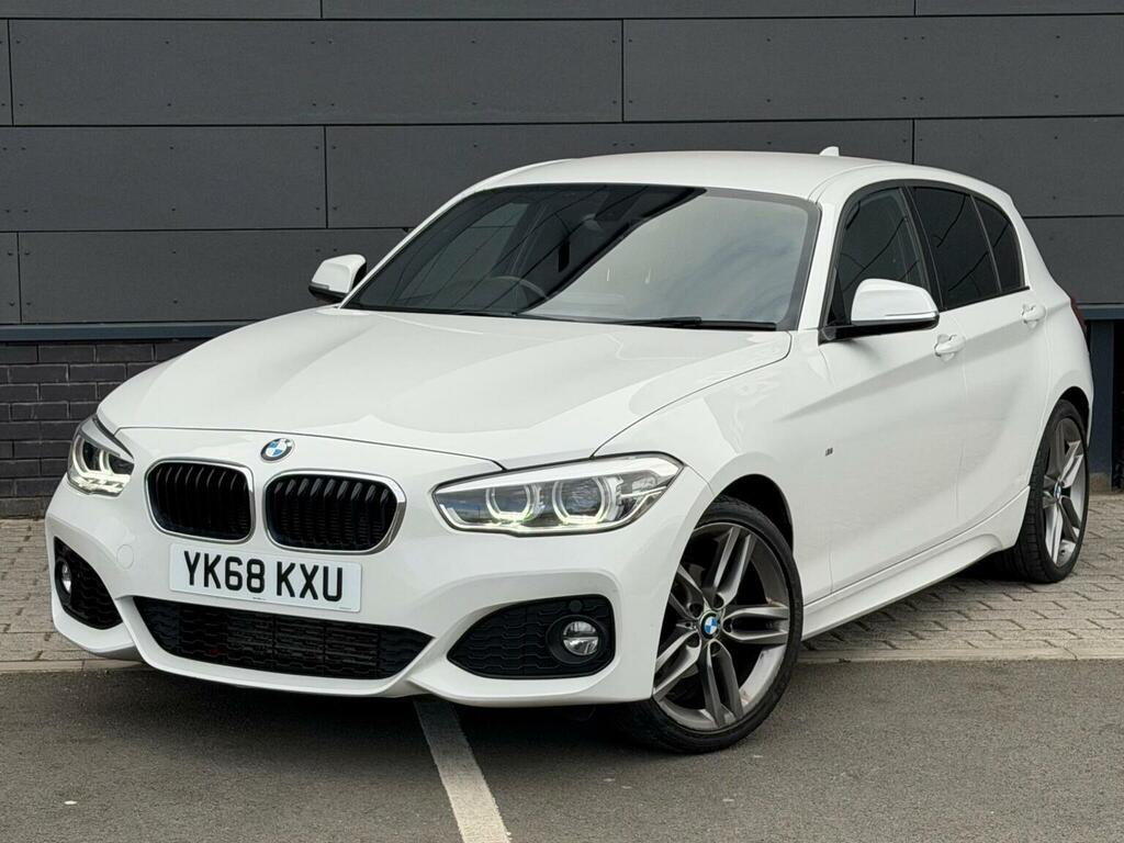 BMW 1 Series Hatchback 1.5 116D M Sport Euro 6 Ss 2018 YK68KXU White #5