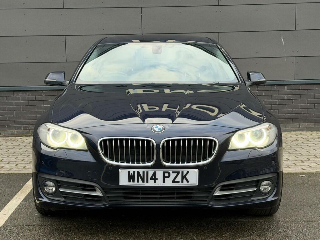 BMW 5 Series Saloon 2.0 520D Se Euro 6 Ss 201414 WN14PZK Blue #4