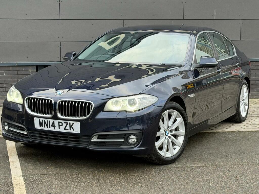 BMW 5 Series Saloon 2.0 520D Se Euro 6 Ss 201414 WN14PZK Blue #5
