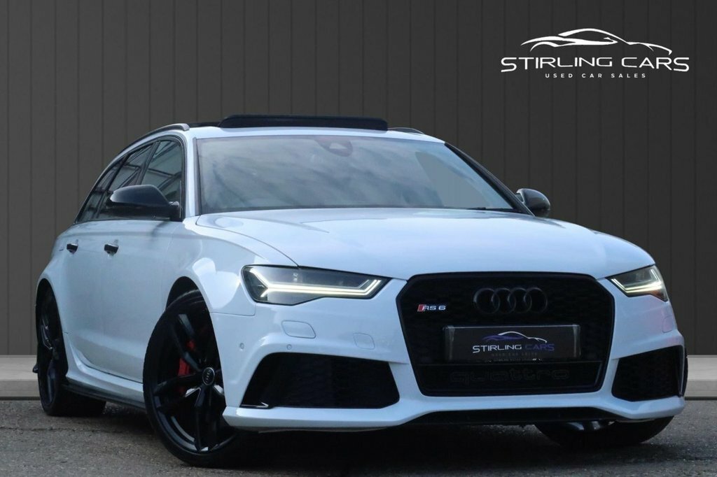 Audi RS6 Avant 4L Null White