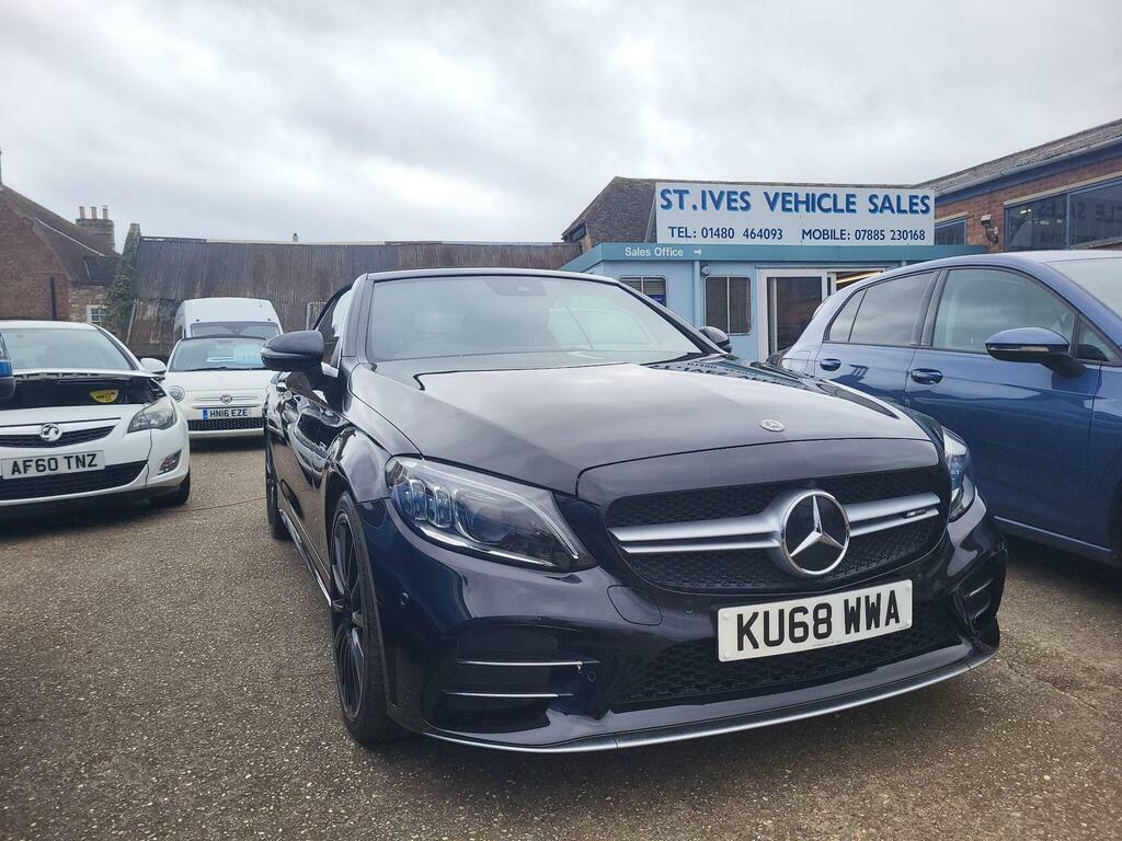 Mercedes-Benz C Class 3.0 C43 V6 Amg Premium Plus Cabriolet G-tronic Black