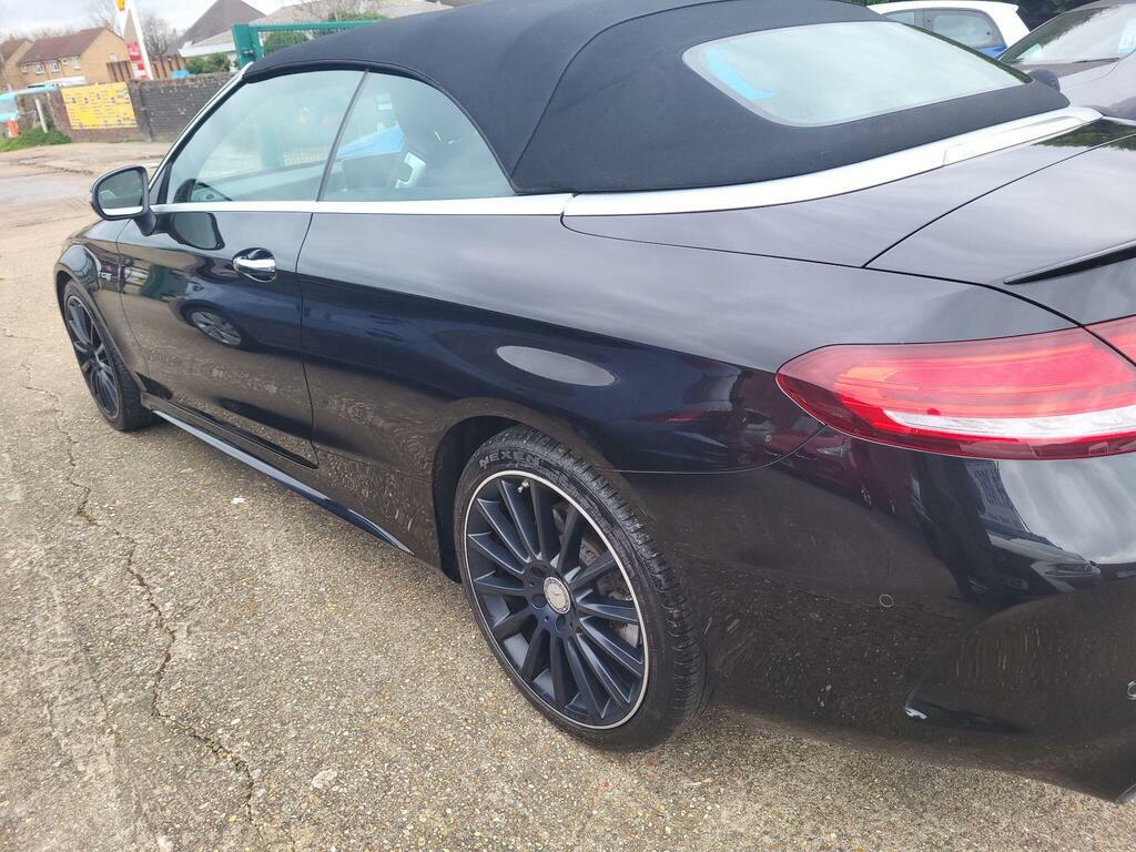 Mercedes-Benz C Class 3.0 C43 V6 Amg Premium Plus Cabriolet G-tronic KU68WWA Black #4