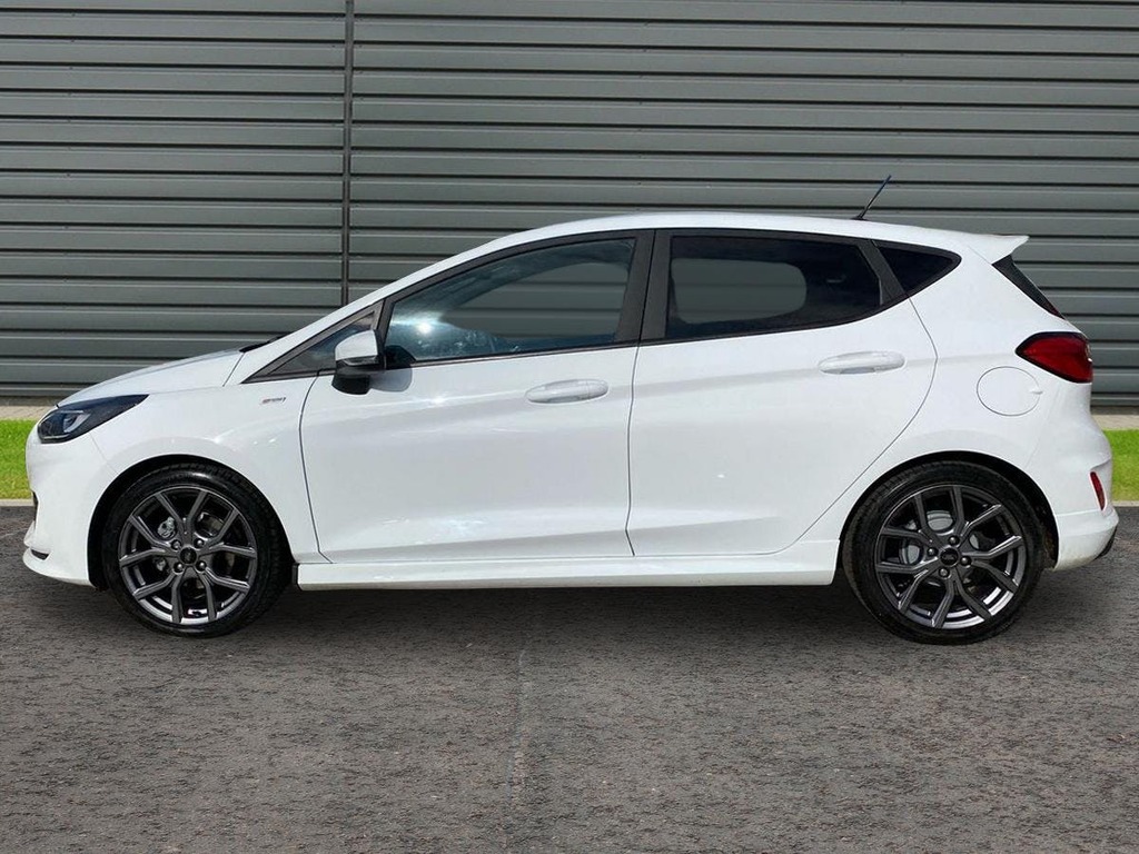 Ford Fiesta 1.0T Ecoboost Mhev St Line Edition Hatchback P YC73JHV White #6