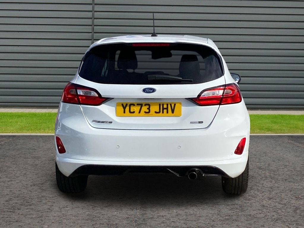 Ford Fiesta 1.0T Ecoboost Mhev St Line Edition Hatchback P YC73JHV White #4