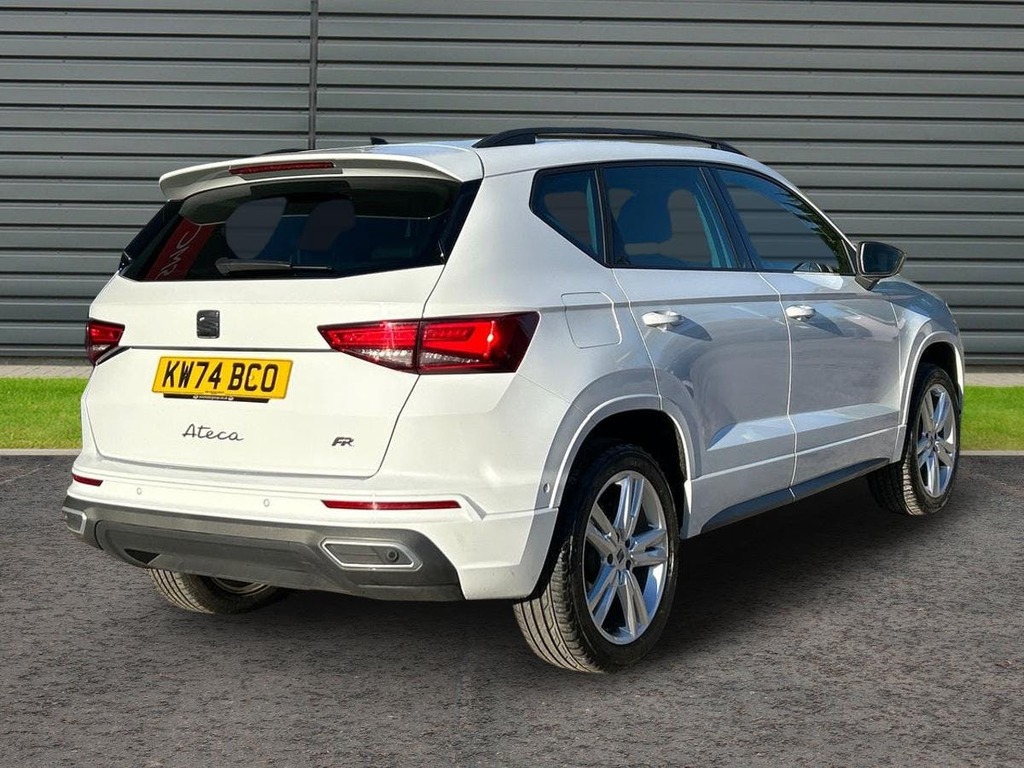 Seat Ateca 1.5 Tsi Evo Fr Suv Dsg KW74BCO White #3