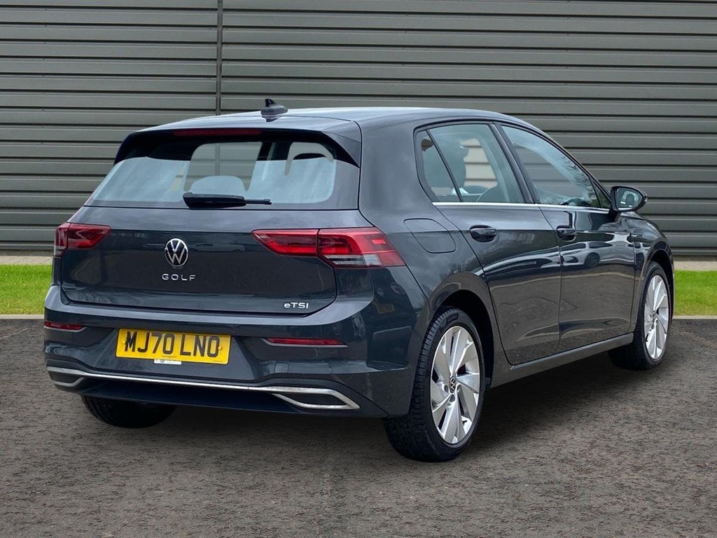 Volkswagen Golf 1.5 Etsi Mhev Style Hatchback Hybrid Ds MJ70LNO Grey #3