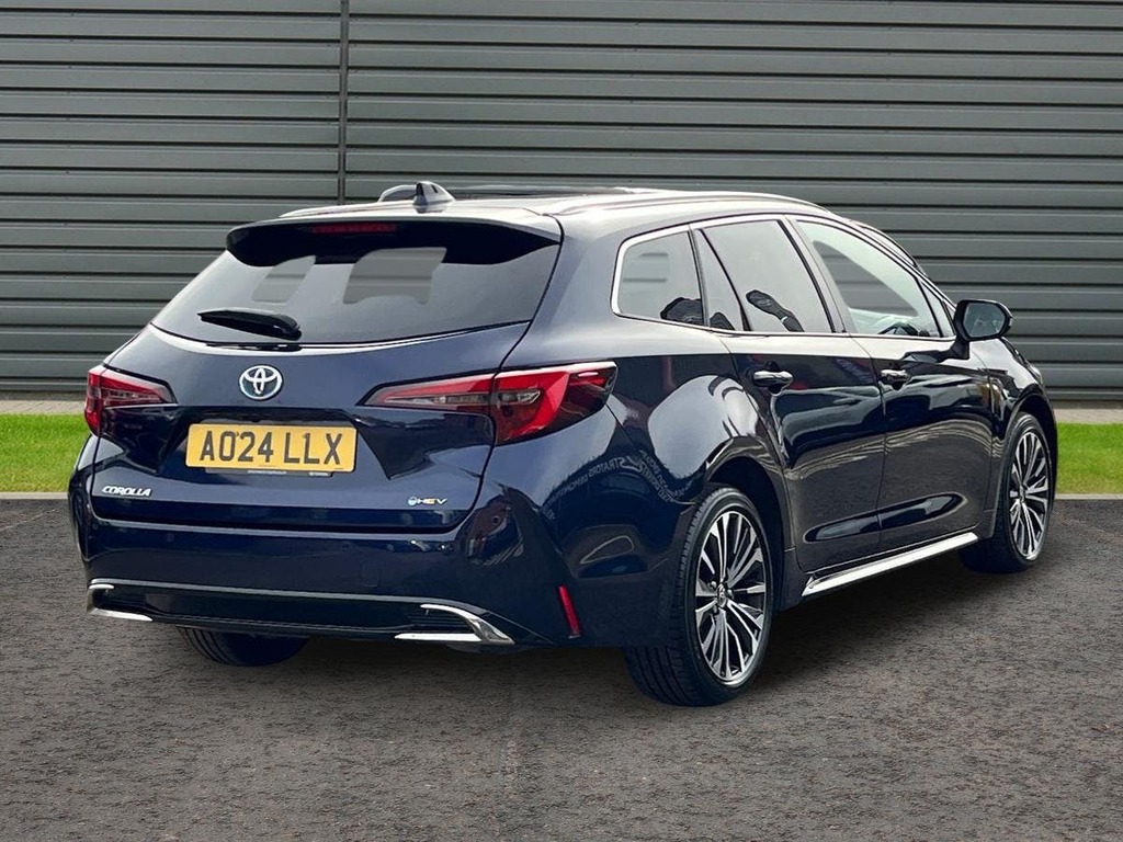 Toyota Corolla 1.8 Vvt-h Design Touring Sports Hybrid Blue #3