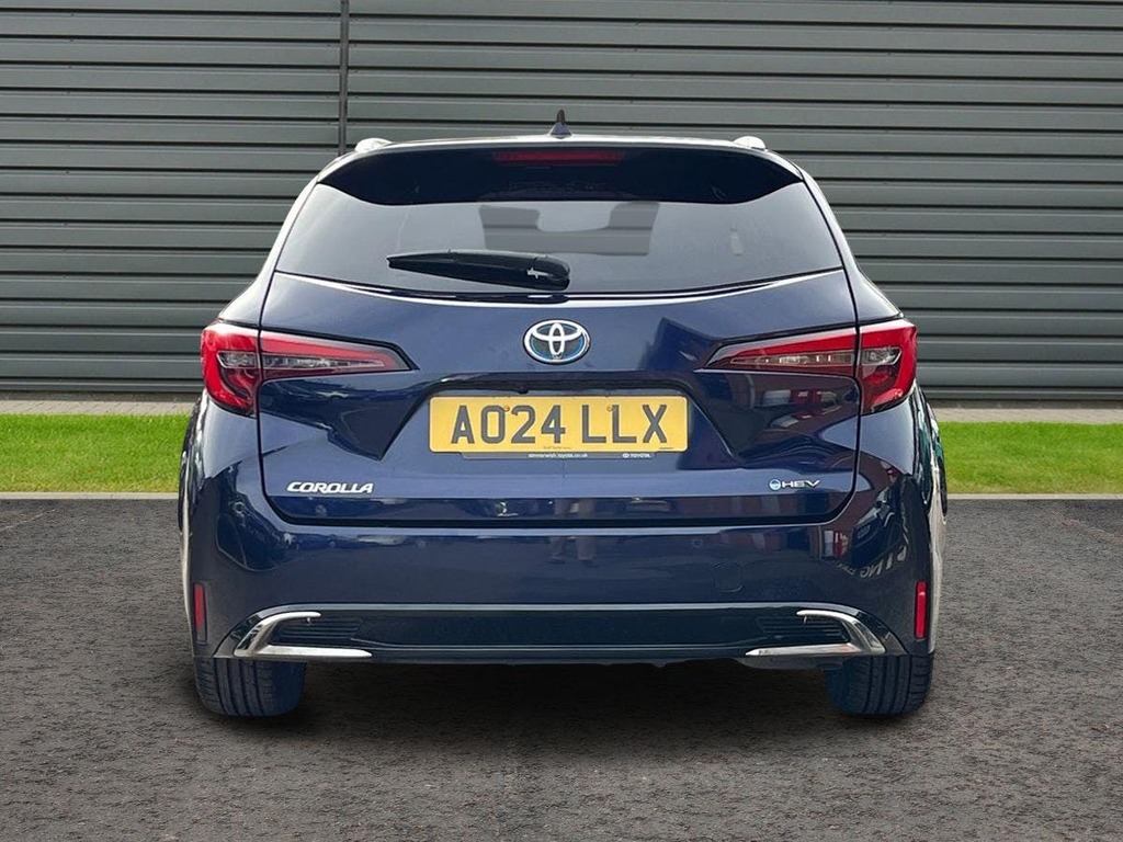 Toyota Corolla 1.8 Vvt-h Design Touring Sports Hybrid Blue #4
