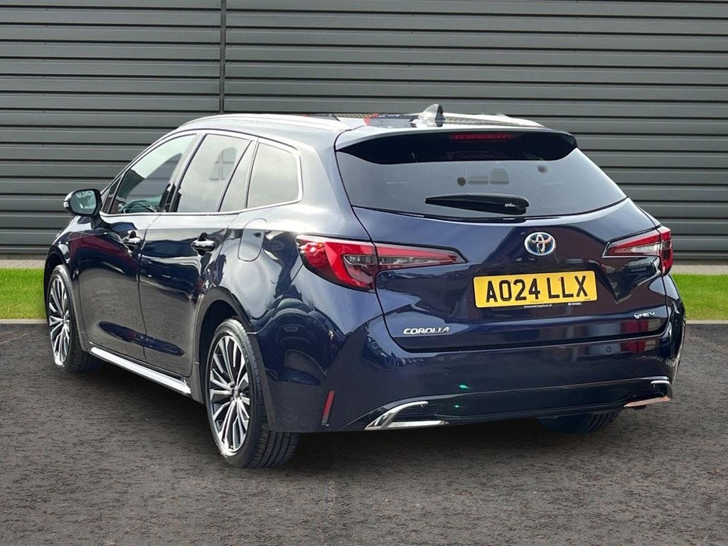 Toyota Corolla 1.8 Vvt-h Design Touring Sports Hybrid Blue #5