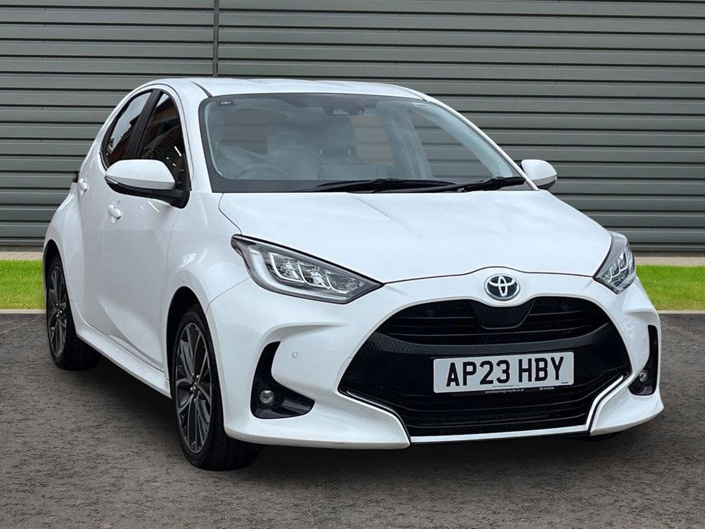 Toyota Yaris 1.5 Vvt-h Excel Hatchback Hybrid E Cvt White
