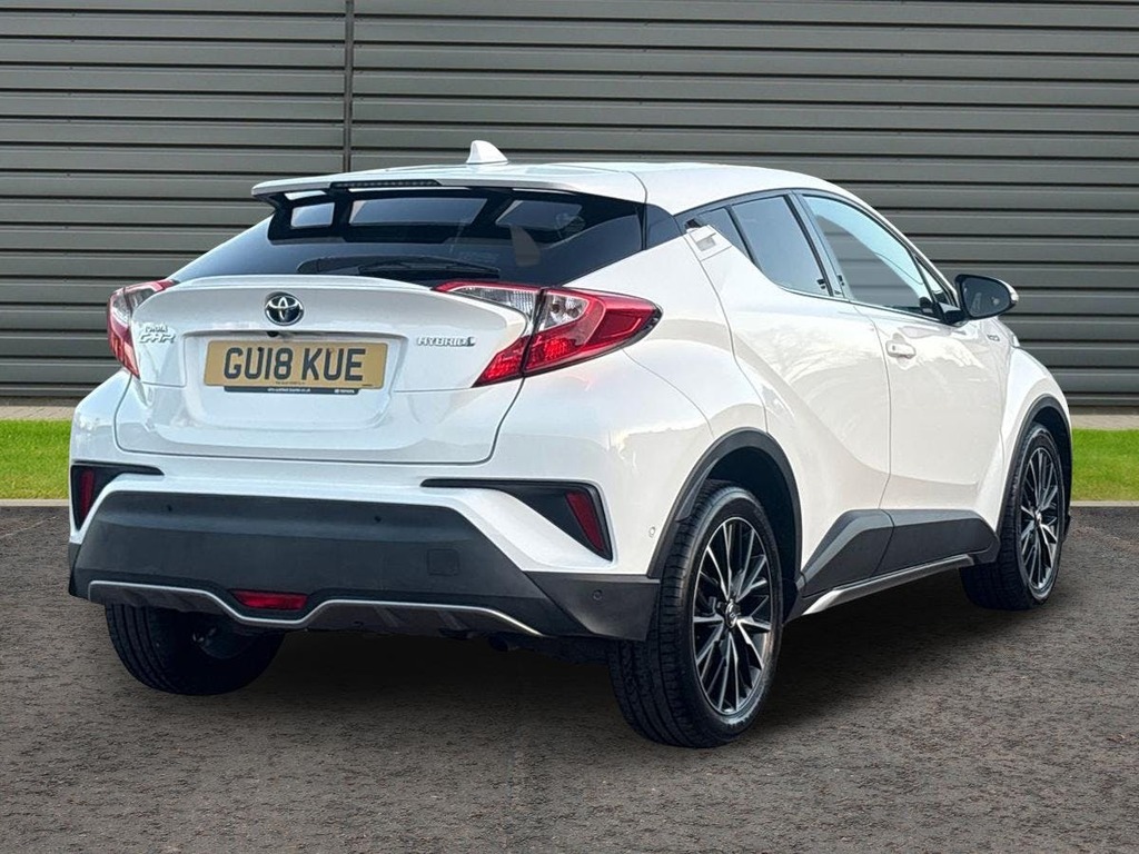 Toyota C-Hr 1.8 Vvt-h Excel Suv Hybrid Cvt White #3