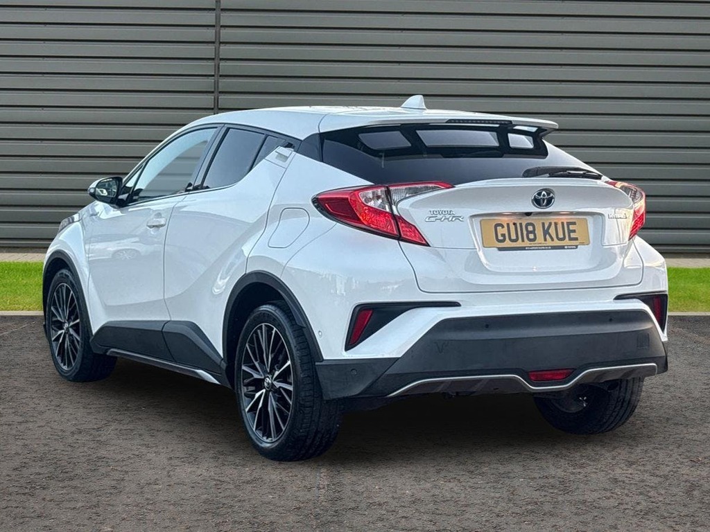 Toyota C-Hr 1.8 Vvt-h Excel Suv Hybrid Cvt White #5