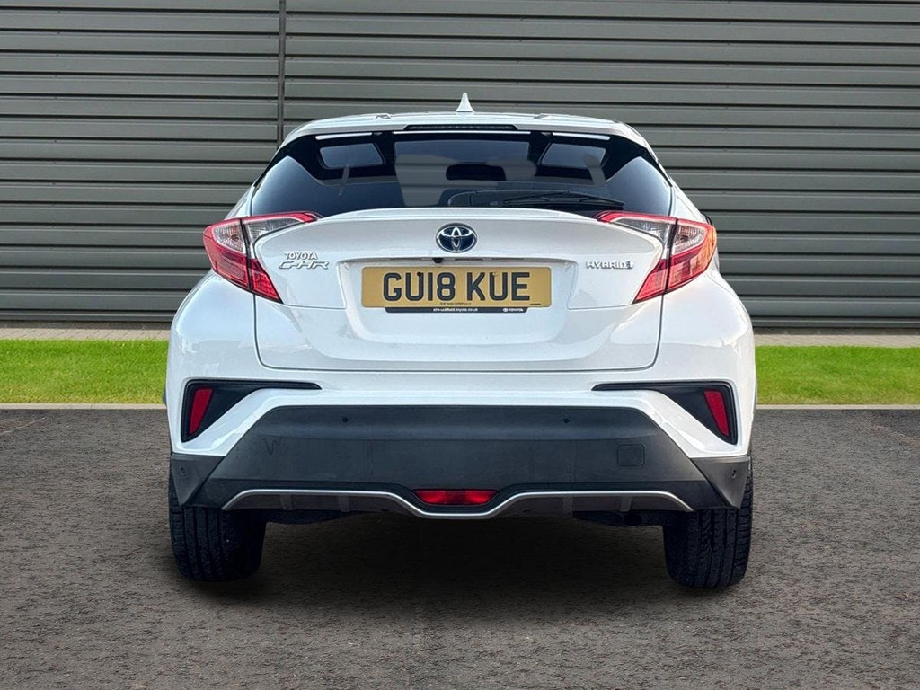 Toyota C-Hr 1.8 Vvt-h Excel Suv Hybrid Cvt White #4