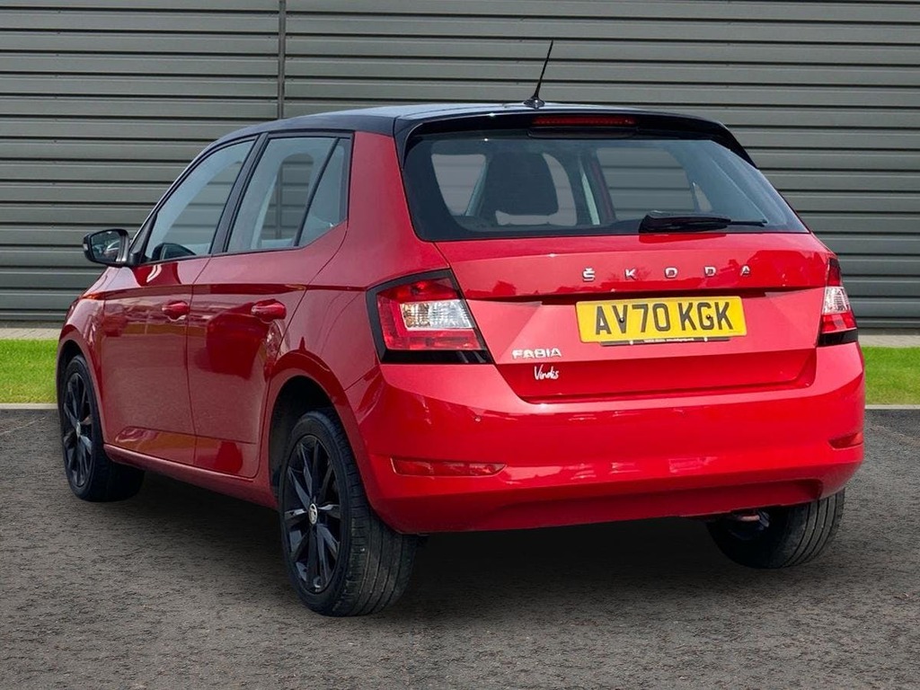 Skoda Fabia 1.0 Tsi Colour Edition Hatchback AV70KGK Red #5