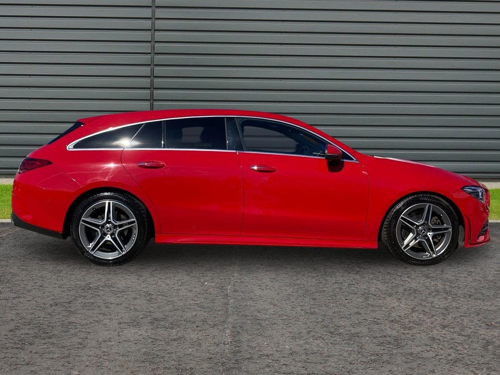 Mercedes-Benz CLA Class 2.1 Cla200d Amg Line Red #2