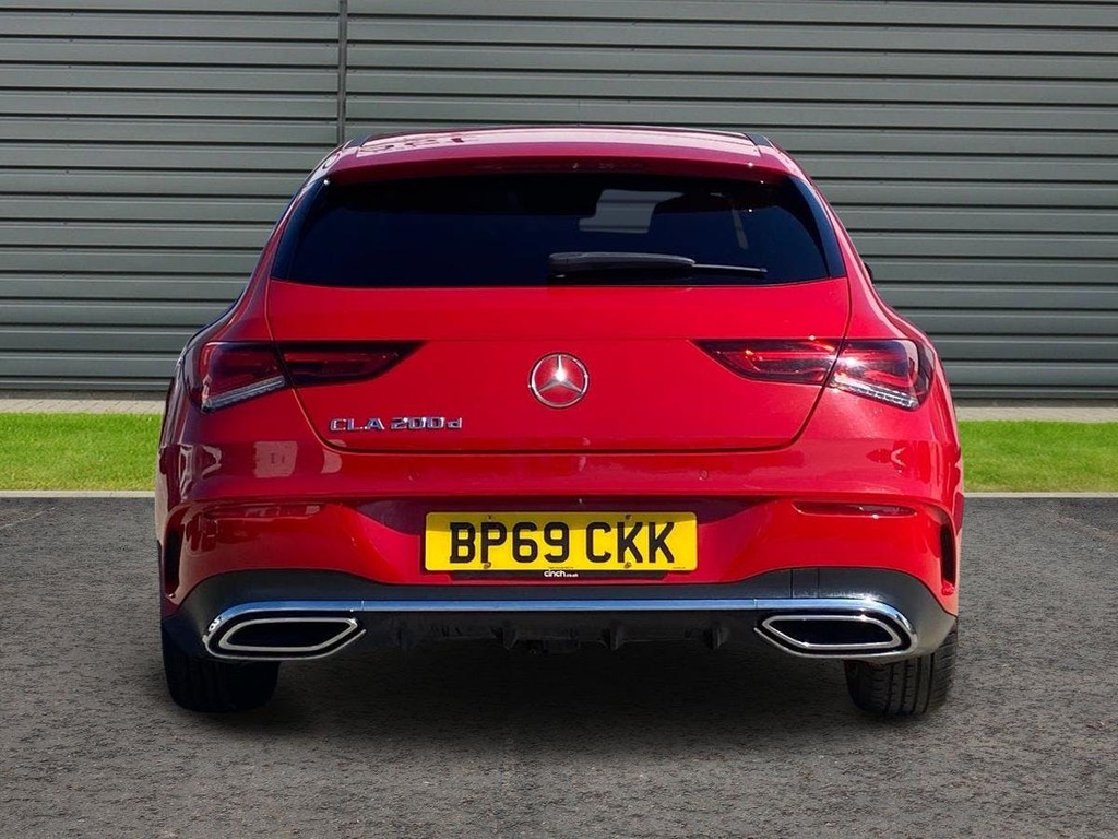 Mercedes-Benz CLA Class 2.1 Cla200d Amg Line Red #4