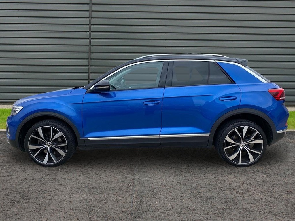 Volkswagen T-Roc 1.5 Tsi Style Suv Dsg BL22XYN Blue #6