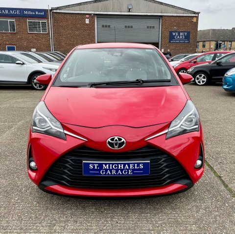 Toyota Yaris Hatchback GM17LWZ Red #5