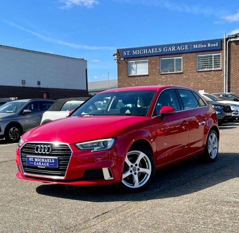 Audi A3 Hatchback Red