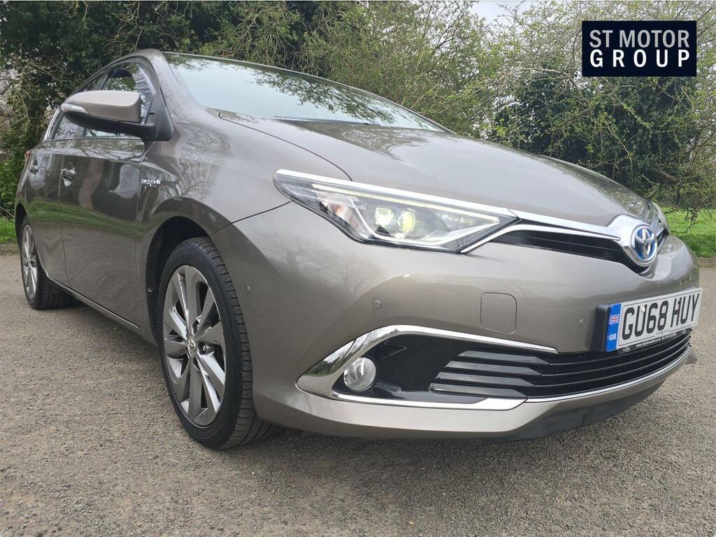 Toyota Auris Hatchback 1.8 Vvt-h Excel Cvt Euro 6 Ss 20 Brown