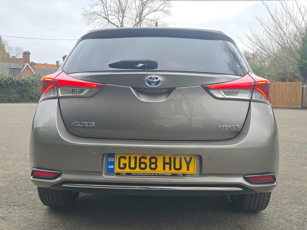 Toyota Auris Hatchback 1.8 Vvt-h Excel Cvt Euro 6 Ss 20 GU68HUY Brown #6