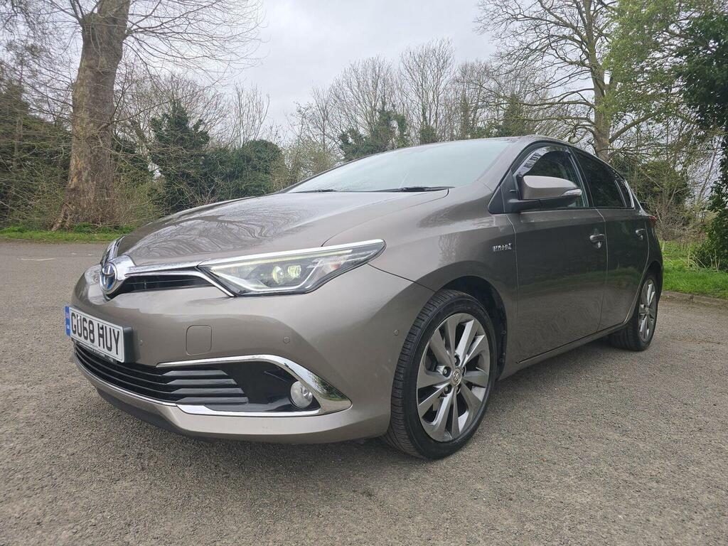 Toyota Auris Hatchback 1.8 Vvt-h Excel Cvt Euro 6 Ss 20 GU68HUY Brown #3