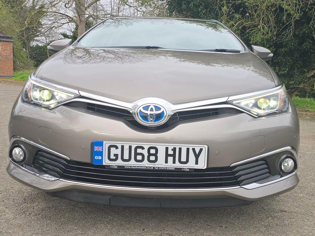 Toyota Auris Hatchback 1.8 Vvt-h Excel Cvt Euro 6 Ss 20 GU68HUY Brown #2