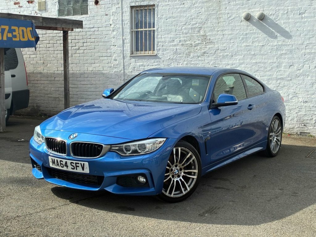 BMW 4 Series Gran Coupe 2L M Sport MA64SFV Blue #6