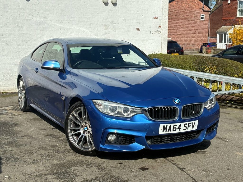 BMW 4 Series Gran Coupe 2L M Sport MA64SFV Blue #3