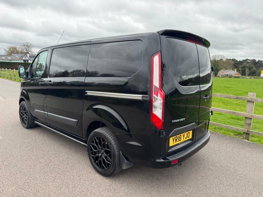 Ford Transit Custom 2.0 Tdci 290 Trend L1 H1 YR18YJO Black #3