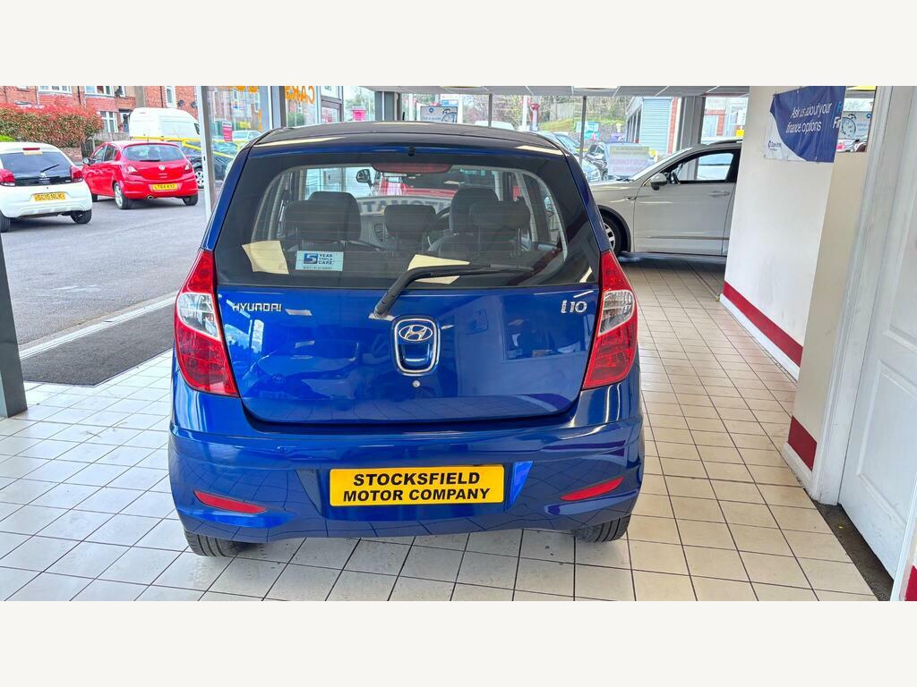Hyundai I10 1.2 Active Euro 5 Blue #3