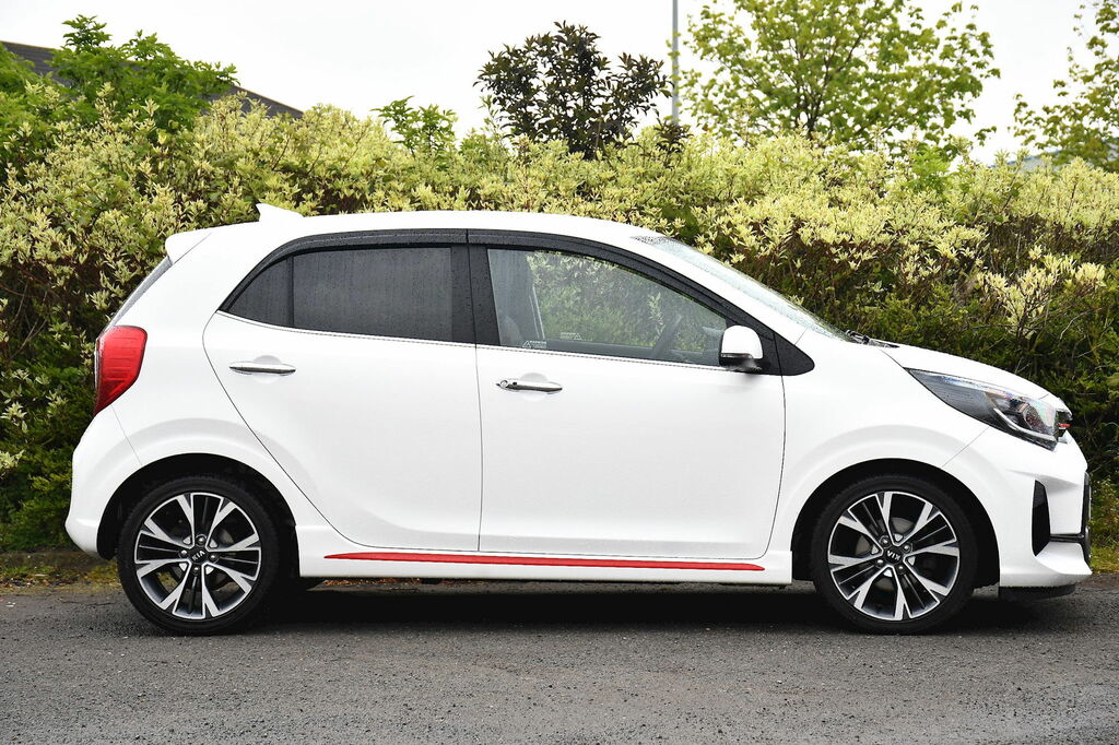 Kia Picanto 1.0 T-gdi Gt-line S Hatchback Eu NU21YDK White #2