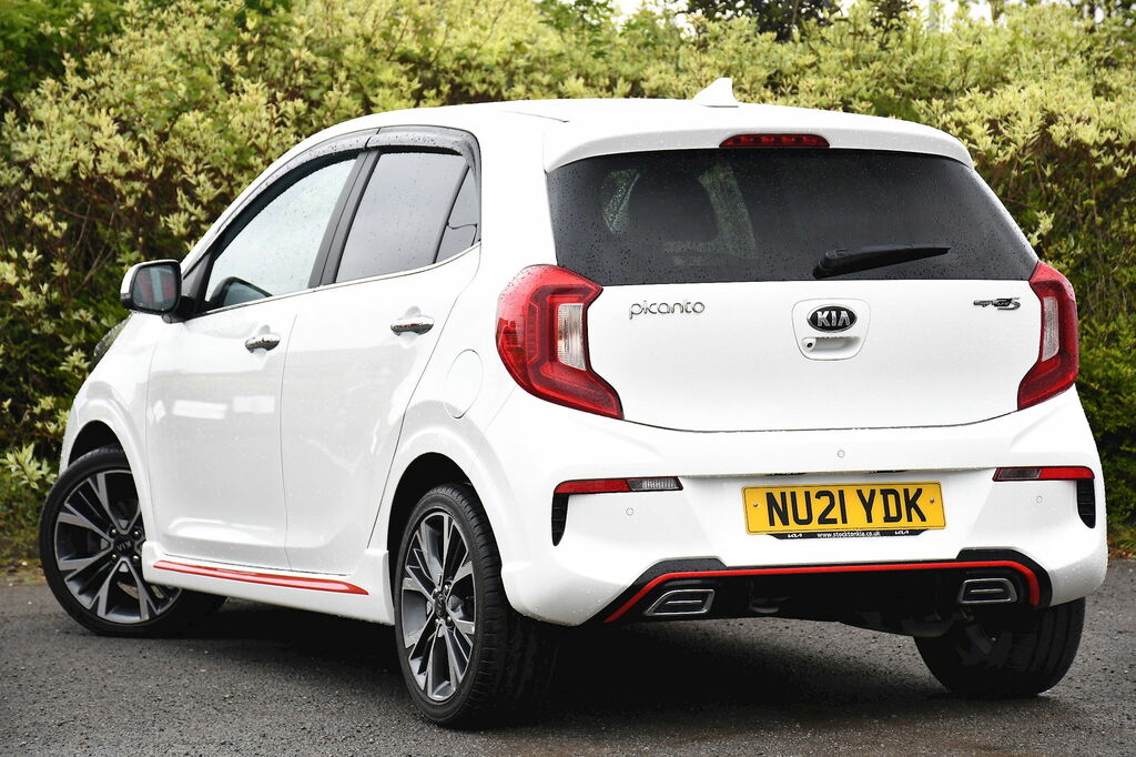 Kia Picanto 1.0 T-gdi Gt-line S Hatchback Eu NU21YDK White #3