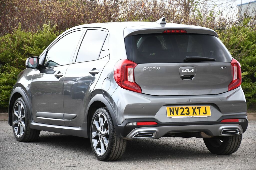 Kia Picanto 1.0 Dpi X-line S Hatchback Amt Euro 6 NV23XTJ Grey #3