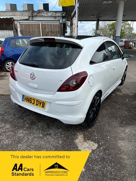 Vauxhall Corsa Limited Edition HN63DYB White #3