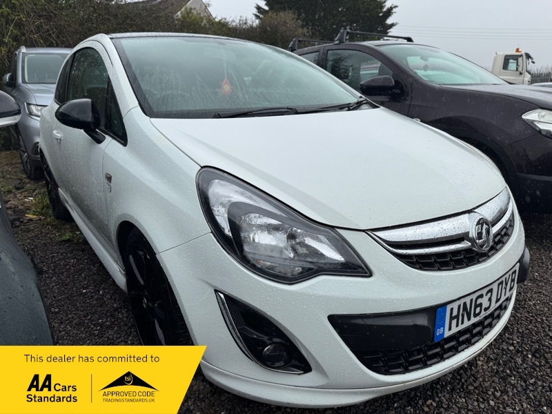 Vauxhall Corsa Limited Edition HN63DYB White #2