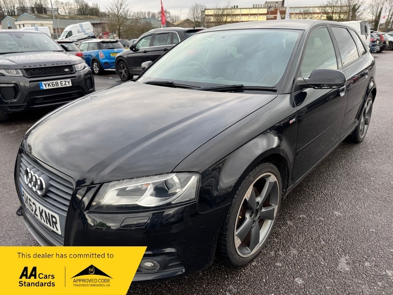 Audi A3 Sportback Tdi S Line Black