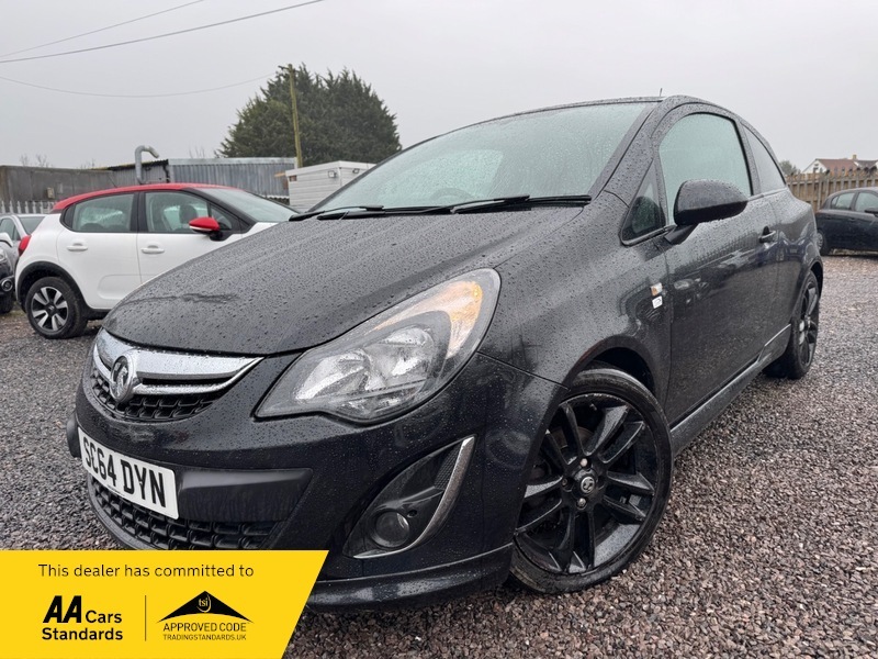 Vauxhall Corsa Limited Edition SC64DYN Black