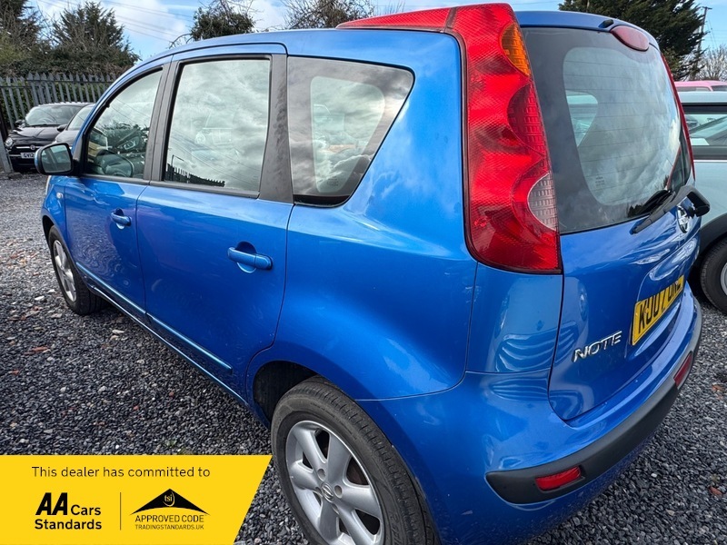 Nissan Note Se Blue #5