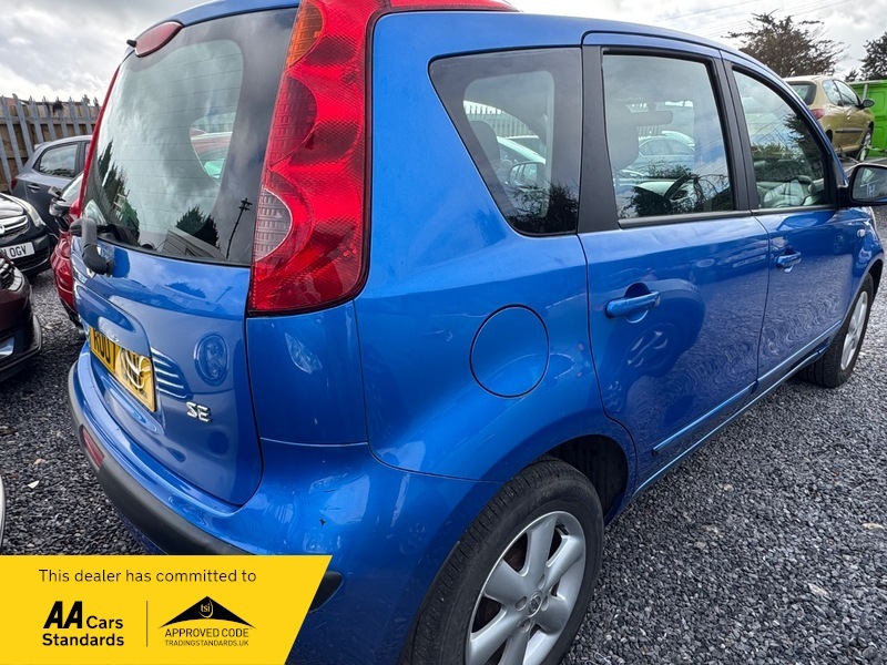 Nissan Note Se Blue #4