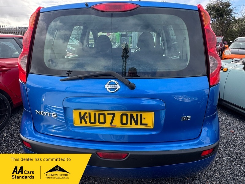 Nissan Note Se Blue #6