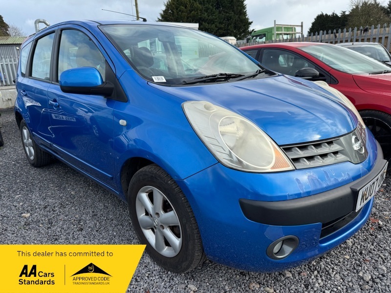 Nissan Note Se Blue #2