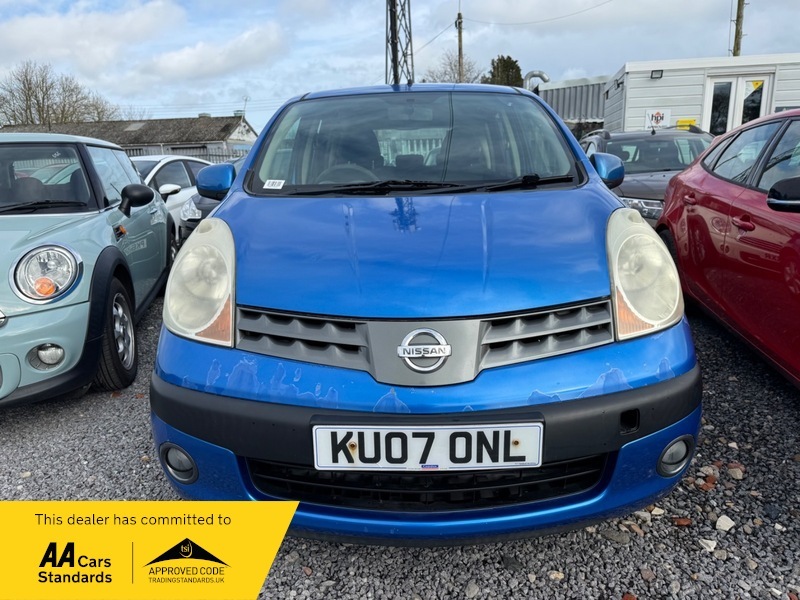 Nissan Note Se Blue #3