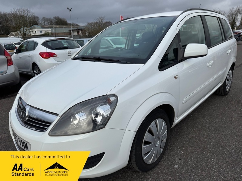 Vauxhall Zafira Exclusiv White #2