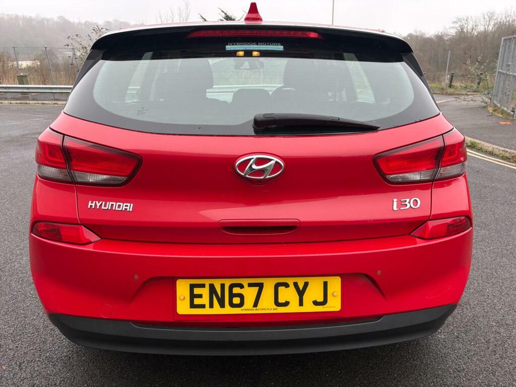Hyundai I30 1.4 T-gdi Blue Drive Se Nav Euro 6 S S EN67CYJ Red #6