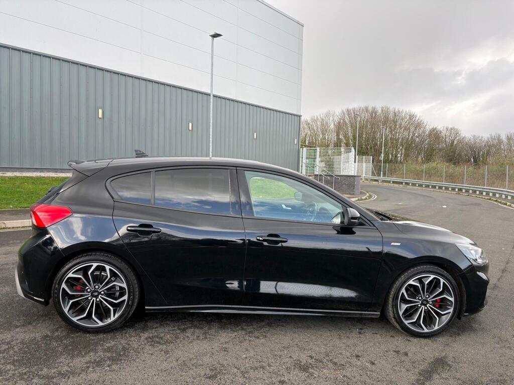 Ford Focus 1.0T Ecoboost St-line X Euro 6 S S WK68UBN Black #4